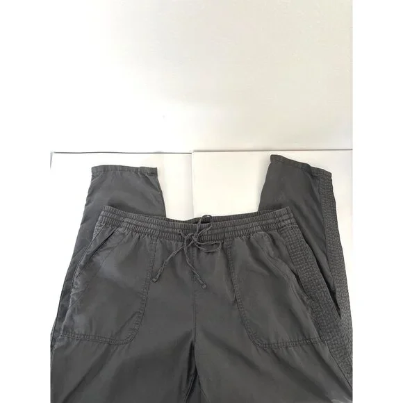 Banana Republic Pants Sz Large Quiet Luxury Jogger Gray Tencel Lyocell Eco Comfy - Picture 2 of 12